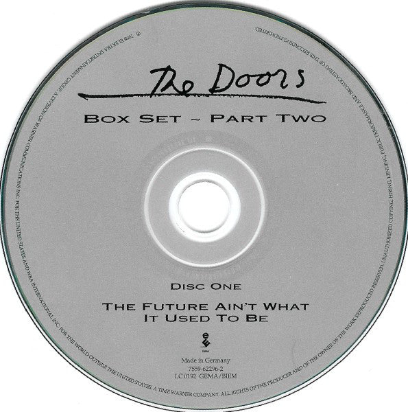 The Doors : Box Set - Part 2 (2xCD, Comp)
