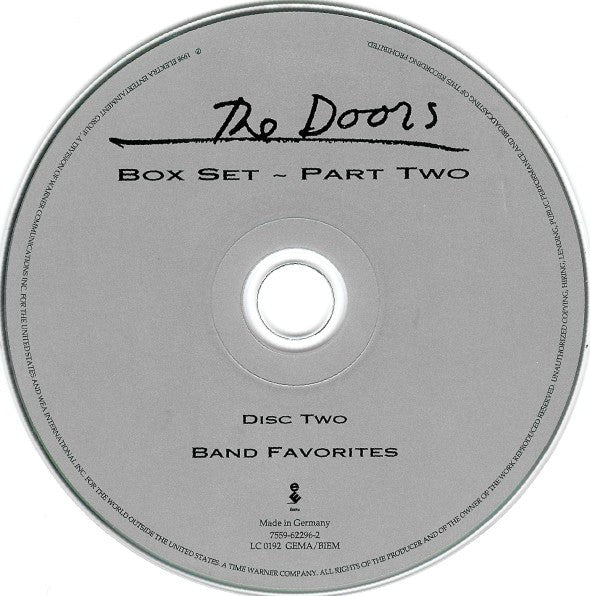 The Doors : Box Set - Part 2 (2xCD, Comp)