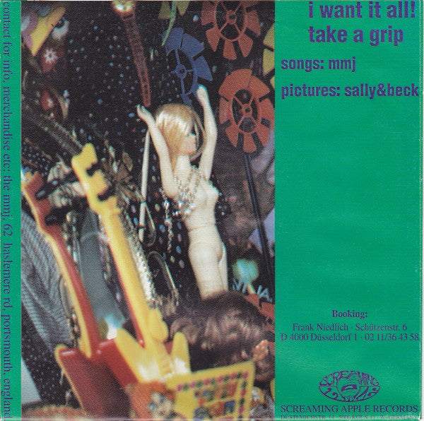 The Mild Mannered Janitors : I Want It All! (7", Single)