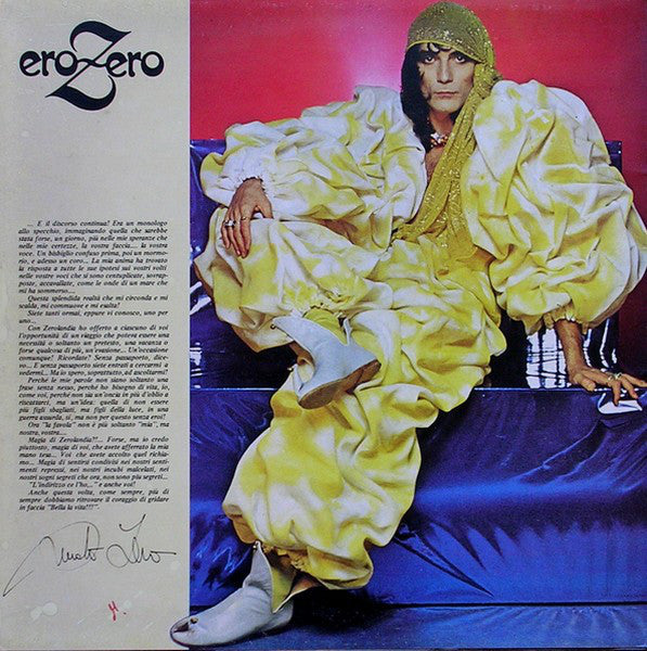 Renato Zero : EroZero (LP, Album, Gat)