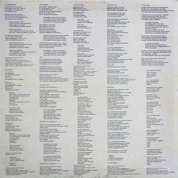 Renato Zero : EroZero (LP, Album, Gat)