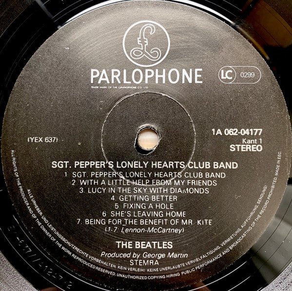 The Beatles : Sgt. Pepper's Lonely Hearts Club Band (LP, Album, RE, Gat)