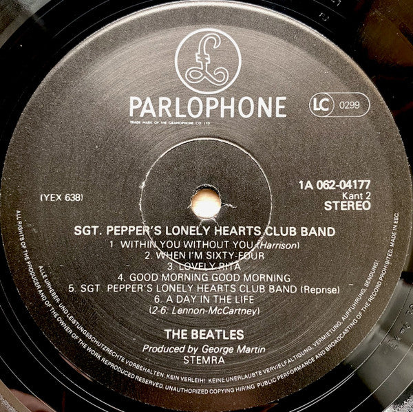 The Beatles : Sgt. Pepper's Lonely Hearts Club Band (LP, Album, RE, Gat)