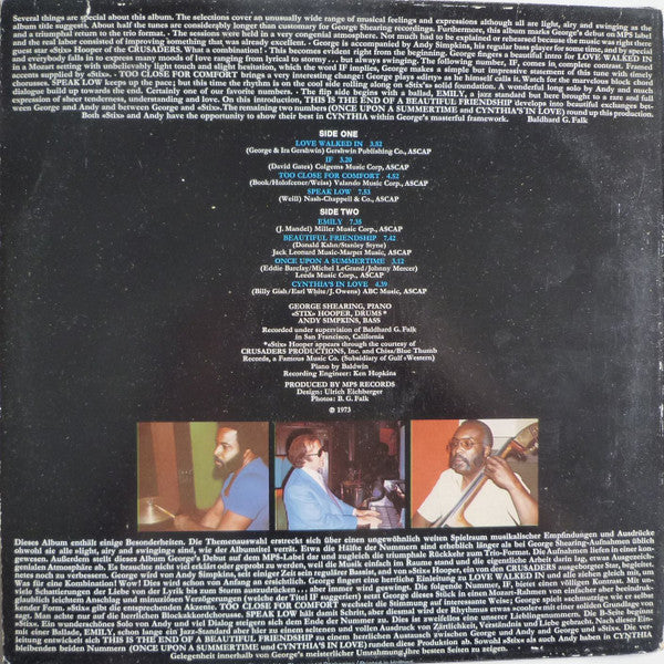 George Shearing : Light - Airy & Swinging (LP, Album)