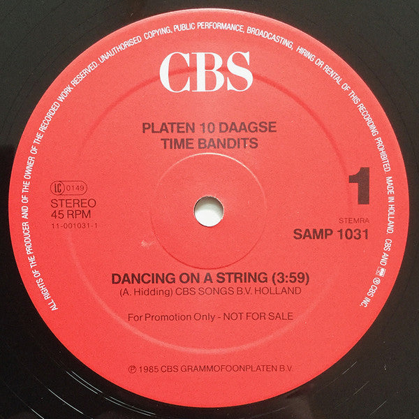 Time Bandits : Dancing On A String (12", Promo)