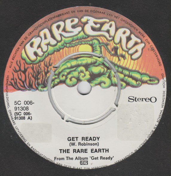 The Rare Earth* : Get Ready (7", Single)