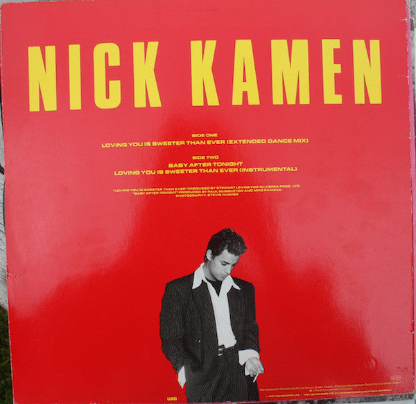 Nick Kamen : Loving You Is Sweeter Than Ever (Extended Dance Mix) (12")