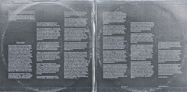 Chick Corea : Chick Corea (2xLP, Comp, Gat)