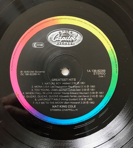 Nat King Cole : Greatest Hits (2xLP, Comp, Bla)