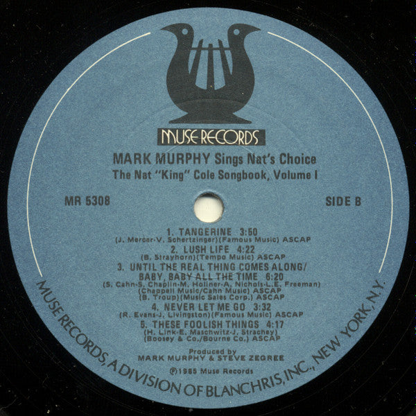 Mark Murphy : Mark Murphy Sings The Nat King Cole Songbook Volume One (LP)
