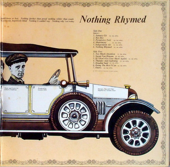 Gilbert O'Sullivan : Himself (LP, Album, Gat)