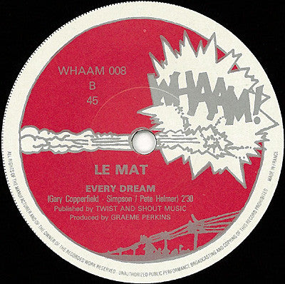 Le Mat : Waltz Of The Fool (7", Single)