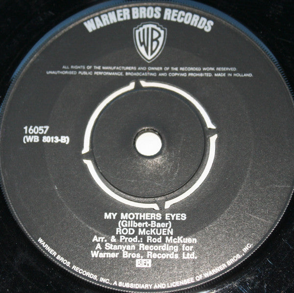 Rod McKuen : Soldiers Who Want To Be Heroes (7", Single, 4-P)