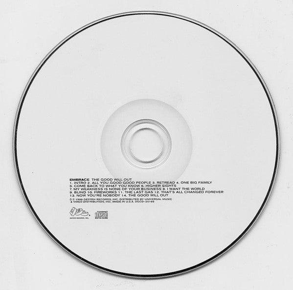 Embrace : The Good Will Out (CD, Album)