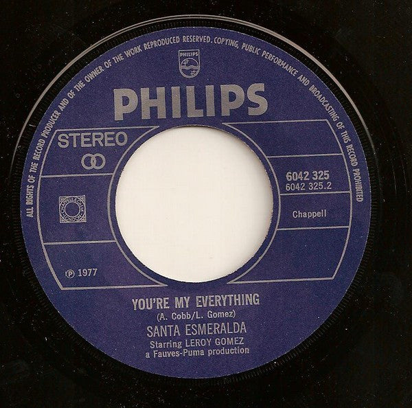 Santa Esmeralda Starring Leroy Gomez : Don't Let Me Be Misunderstood + Esmeralda Suite (7", Single)