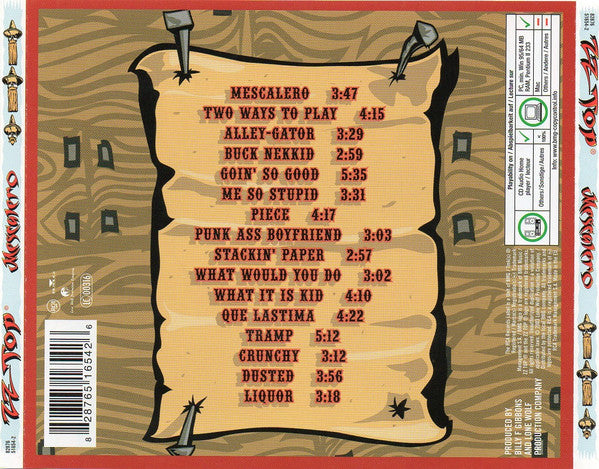ZZ Top : Mescalero (CD, Album, Copy Prot., RE)