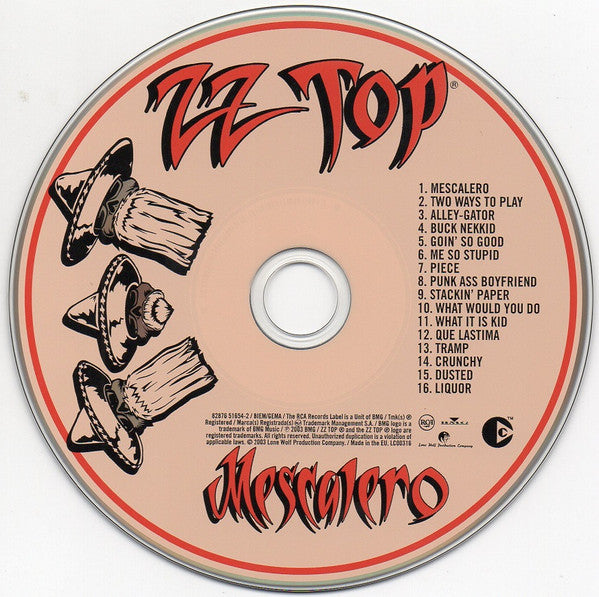 ZZ Top : Mescalero (CD, Album, Copy Prot., RE)