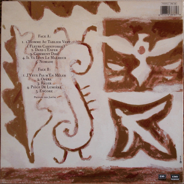 Guesch Patti & Encore : Nomades (LP, Album)