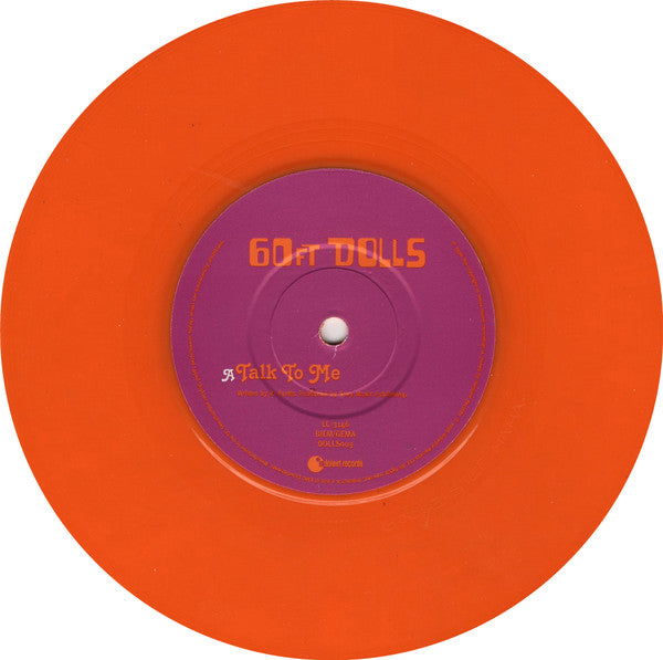 60ft Dolls : Talk To Me (7", Single, Ltd, Num, Ora)