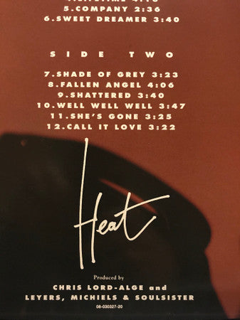 Soulsister : Heat (LP, Album)