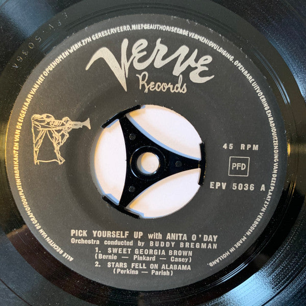 Anita O'Day : Pick Yourself Up With Anita O'Day 1 (7", EP)