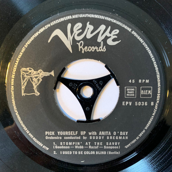 Anita O'Day : Pick Yourself Up With Anita O'Day 1 (7", EP)