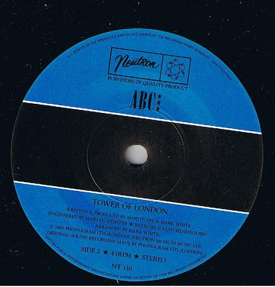 ABC : Ocean Blue (7", Single, Pap)