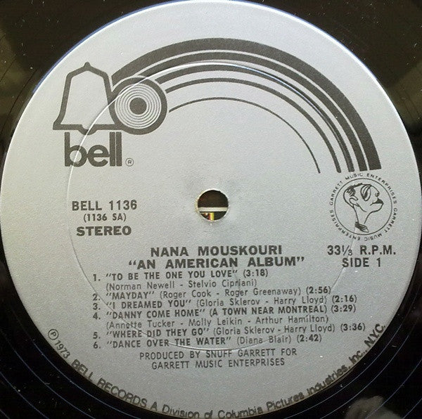 Nana Mouskouri : An American Album (LP)