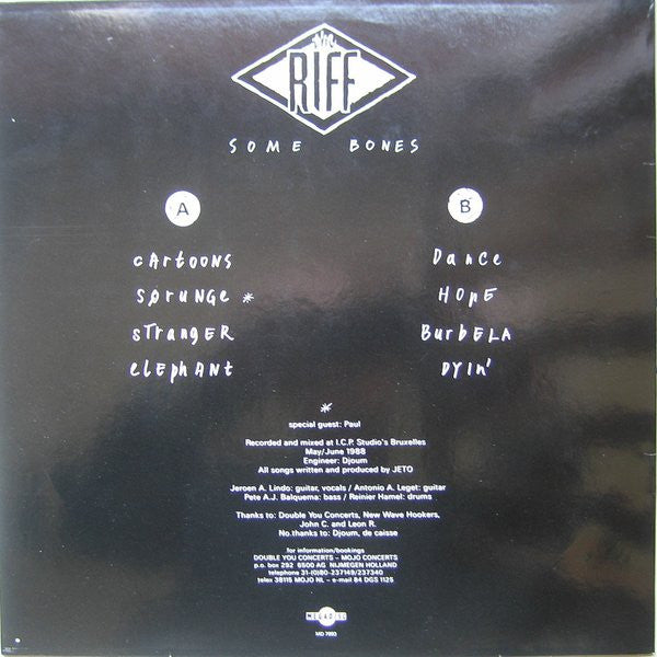 The Riff (2) : Some Bones (LP, Album)