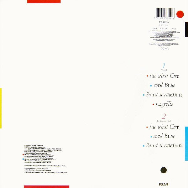 Eurythmics : Touch Dance (LP, Album)