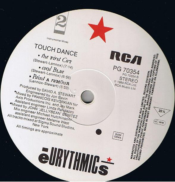 Eurythmics : Touch Dance (LP, Album)