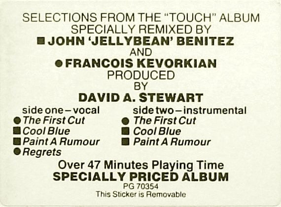 Eurythmics : Touch Dance (LP, Album)
