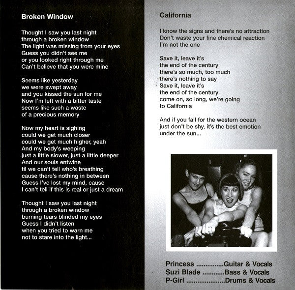 The Hissyfits : Wish You Were Here... (7", Red)