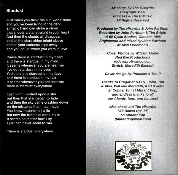 The Hissyfits : Wish You Were Here... (7", Red)