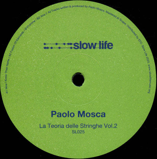 Paolo Mosca (2) : La Teoria Delle Stringhe Vol. 2 (12")