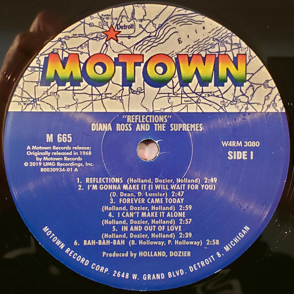 The Supremes : Reflections (LP, Album, Mono, Ltd, RE, RM)