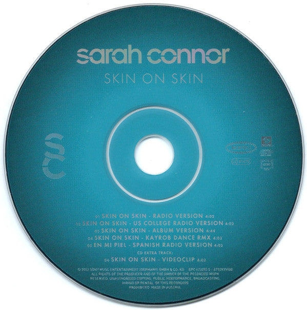 Sarah Connor : Skin On Skin (CD, Maxi, Enh)