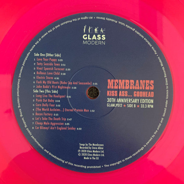 The Membranes : Kiss Ass... Godhead! (30th Anniversary Edition) (LP, Album, Ltd, RE, Pin)