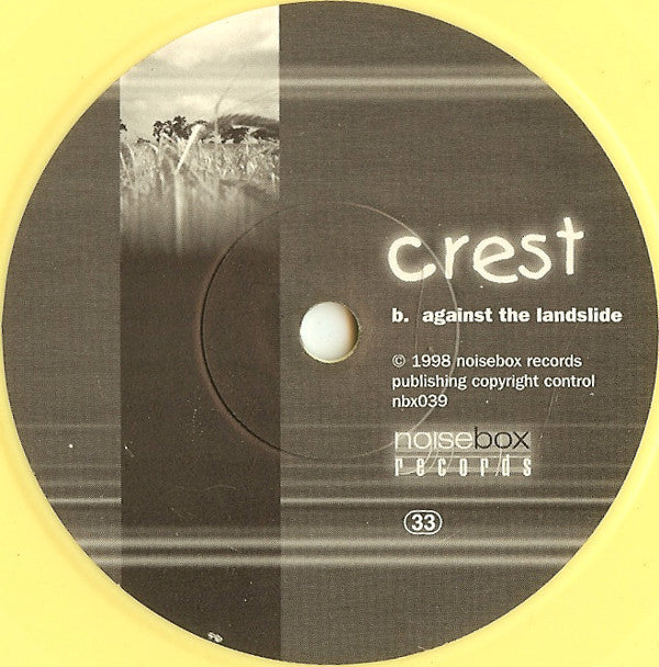 Crest (2) : Summertime / Against The Landslide (7", Yel)