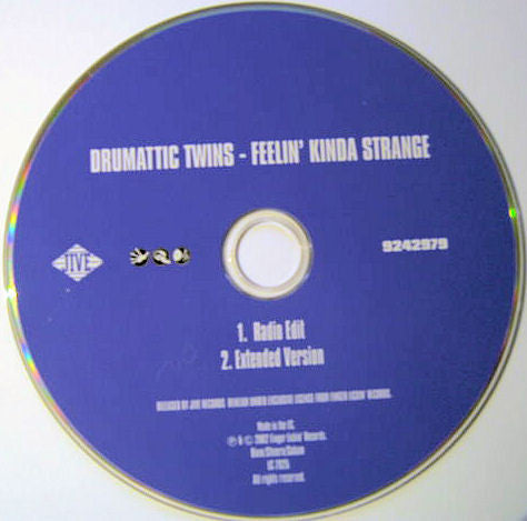 Drumattic Twins : Feelin' Kinda Strange (CD, Single)