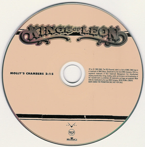 Kings Of Leon : Molly's Chambers (CD, Single, Promo)