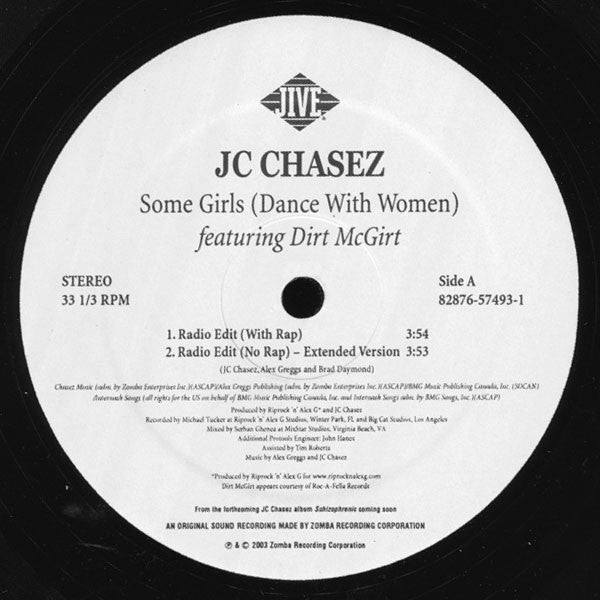 JC Chasez : Some Girls (Dance With Women) (12")