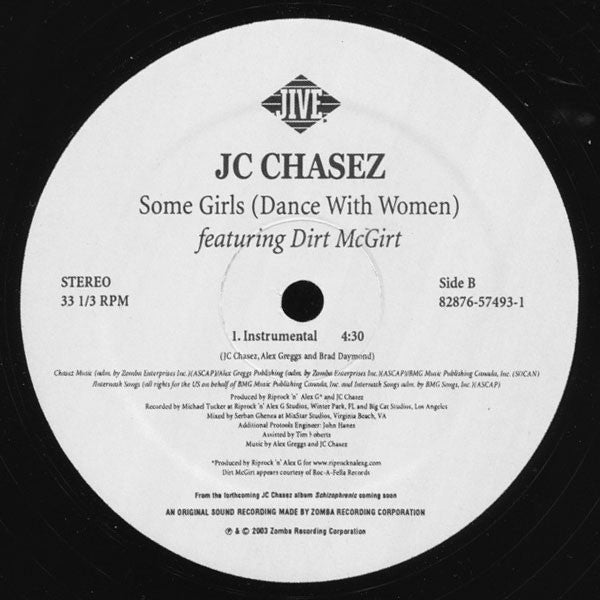 JC Chasez : Some Girls (Dance With Women) (12")