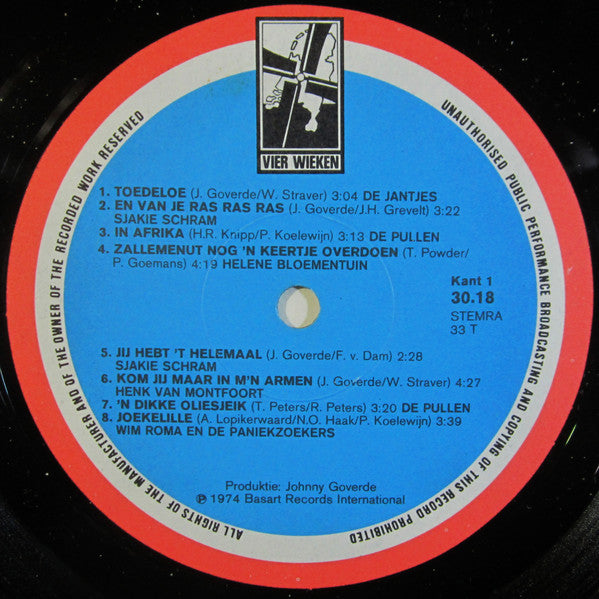 Various : Toedeloe (LP, Comp)