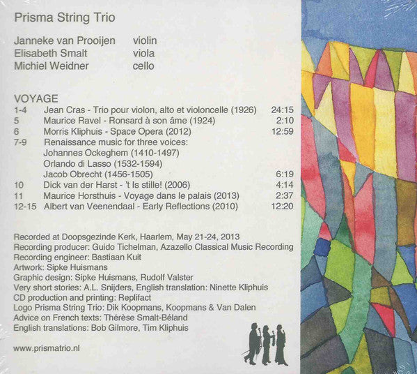Prisma String Trio : Voyage (CD, Album, Dig)