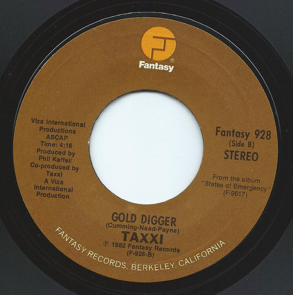 Taxxi : The Heart Is A Lonely Hunter (7")