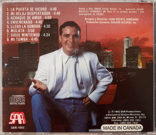 Juan Vicente Zambrano Y  La Sonora Miami : Juan Vicente Zambrano Y La Sonora Miami (CD, Album)