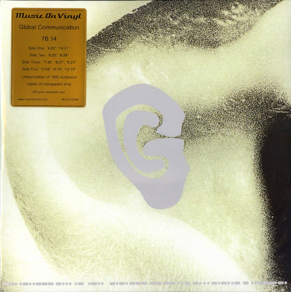 Global Communication : 76:14 (2xLP, Album, Ltd, Num, RE, Cle)
