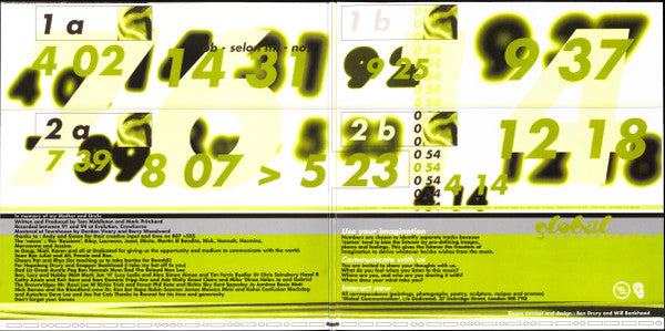 Global Communication : 76:14 (2xLP, Album, Ltd, Num, RE, Cle)