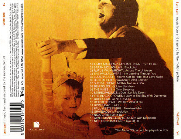 Various : I Am Sam (CD, Album, Copy Prot.)